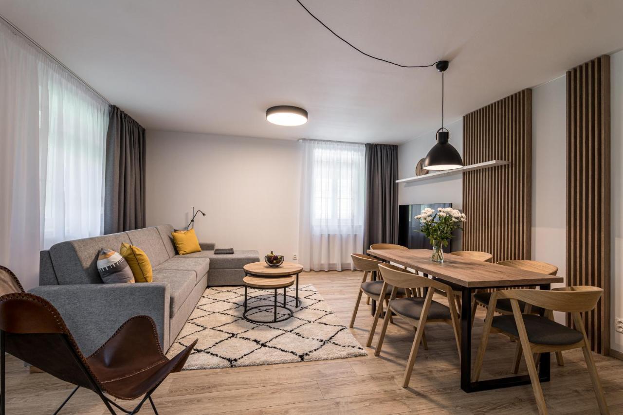 Hubertus Karlova Studanka Aparthotel Exterior foto