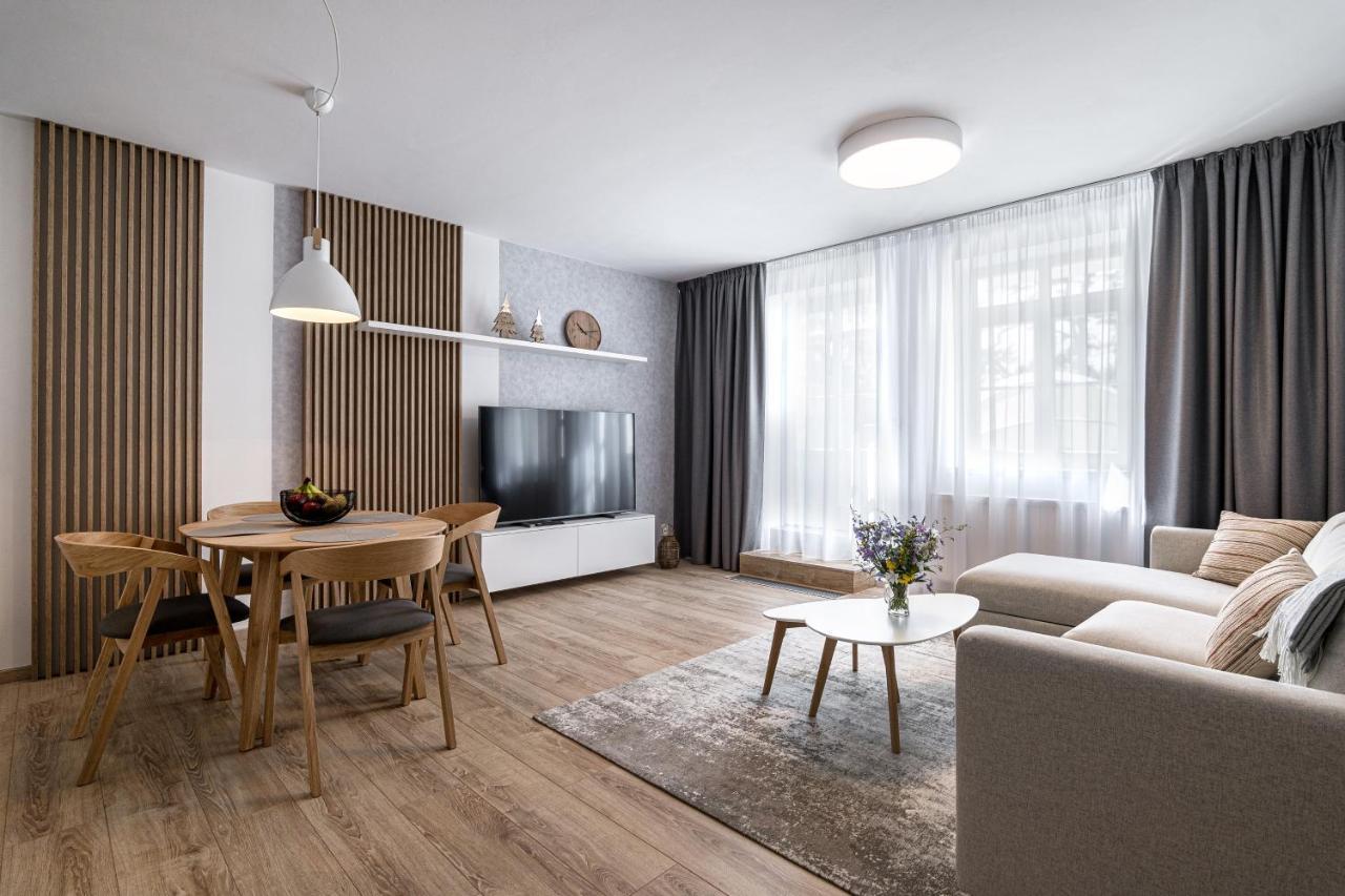 Hubertus Karlova Studanka Aparthotel Exterior foto