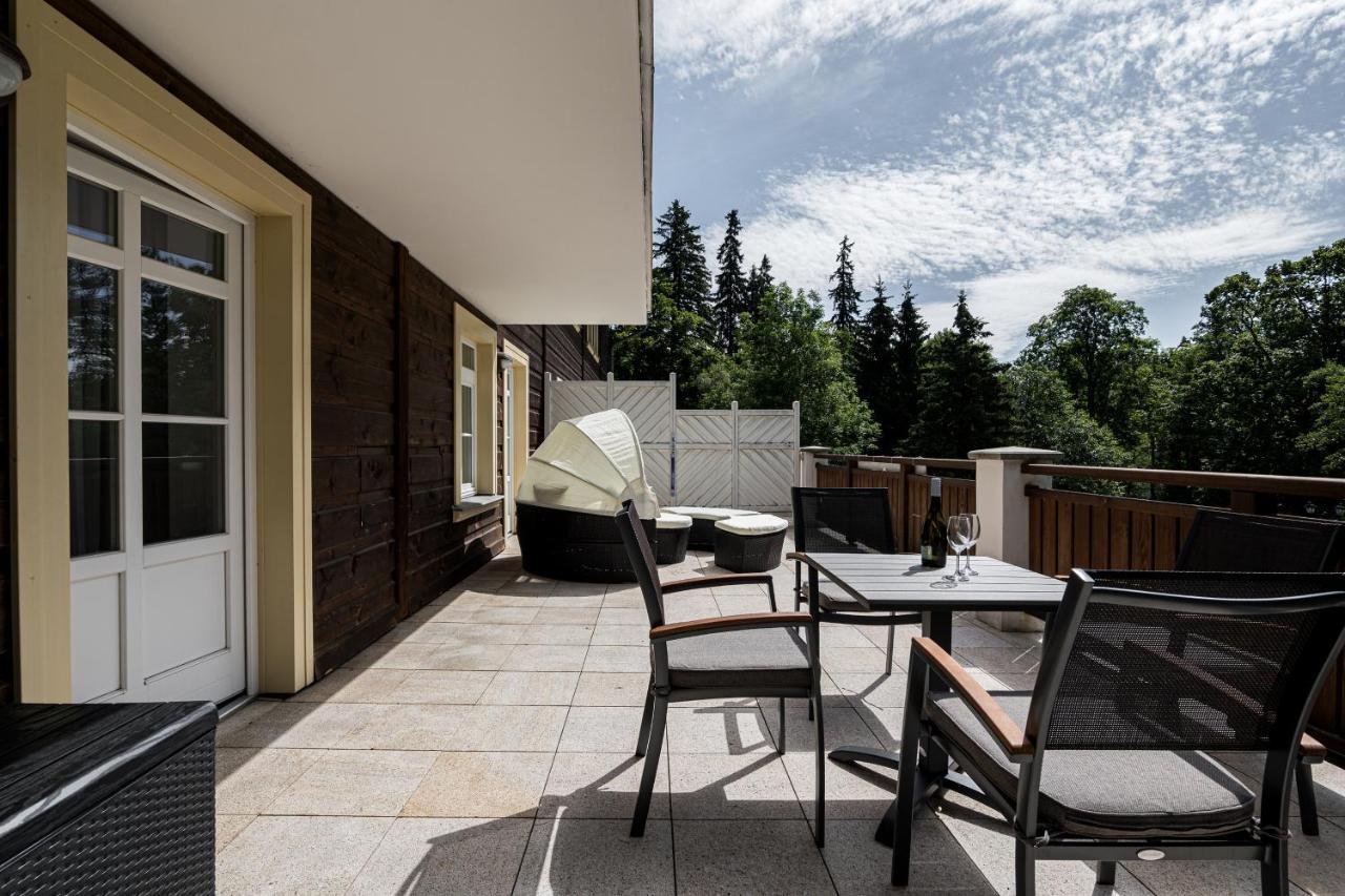Hubertus Karlova Studanka Aparthotel Exterior foto